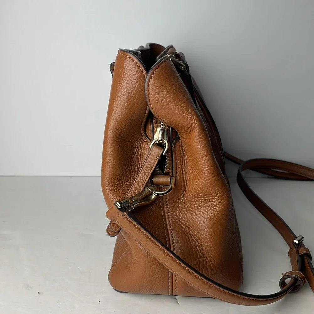 Kate Spade Jackson Brown Leather Satchel